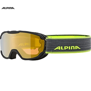 Alpina JUNIOR PHEOS HM, Black - Neon - Mirror Gold