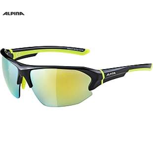 Alpina LYRON HR, Black - Neon Yellow - Yellow Mirror