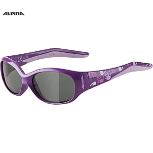 Alpina KIDS FLEXXY, Purple - Rose - Black