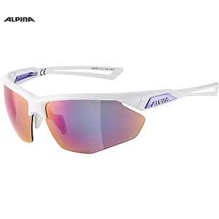 Alpina NYLOS HR, White-Purple - Purple Mirror