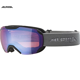 Alpina PHEOS S HM, Black - Grey - Mirror Blue