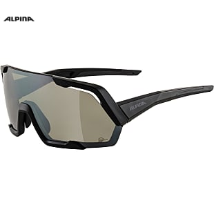 Alpina ROCKET Q-LITE, Black Matt - Silver Mirror
