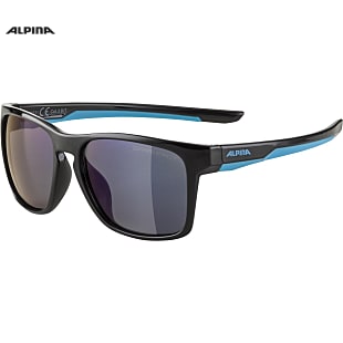 Alpina FLEXXY COOL KIDS I, Black - Cyan - Blue Mirror