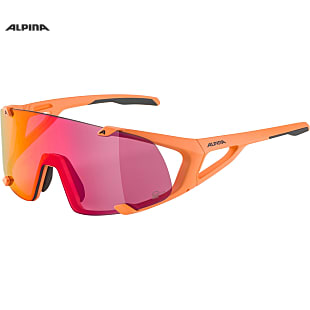 Alpina HAWKEYE S Q-LITE, Peach Matt - Pink Mirror
