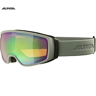 Alpina DOUBLE JACK Q-LITE, White Matt - Mirror Rainbow