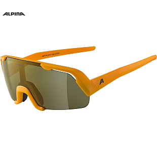 Alpina ROCKET YOUTH Q-LITE, Pumpkin - Orange Matt - Red Mirror