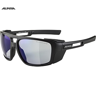 Alpina SKYWALSH V, Black Matt - Varioflexmirror+ Blue