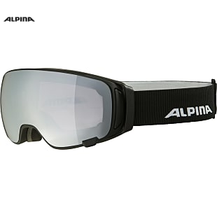 Alpina DOUBLE JACK MAG Q, Moongrey Matt - Rubyred - Mirror Black
