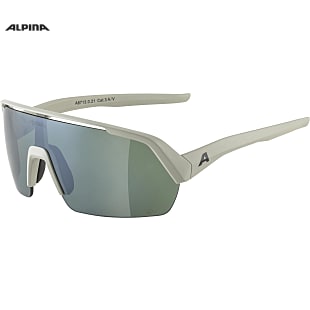 Alpina TURBO HR Q-LITE, Black Matt - Silver Mirror