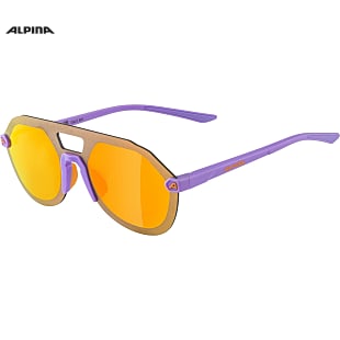 Alpina BEAM II, Purple Matt - Orange Mirror