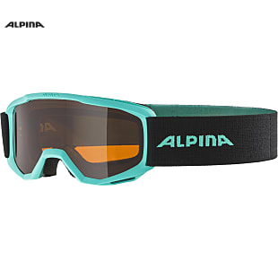 Alpina JUNIOR PINEY, Black - Pink Matt