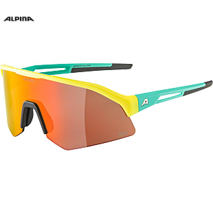 Alpina SONIC HR Q-LITE, Midnight - Grey Matt - Green Mirror