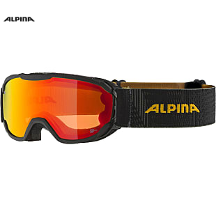 Alpina JUNIOR PHEOS Q-LITE, Black - Neon - Mirror Gold