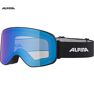 Alpina SLOPE Q-LITE, Black - Dirtblue Matt - Mirror Blue