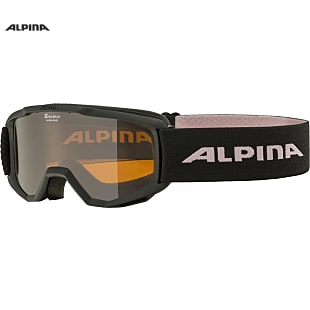 Alpina JUNIOR PINEY, Black - Pink Matt