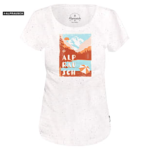 Alprausch W ALPE-BADI T-SHIRT, Snowwhite Fancy Melange