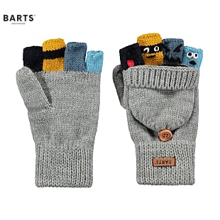 Barts KIDS PUPPETEER BUMGLOVES (PREVIOUS MODEL), Dark Heather