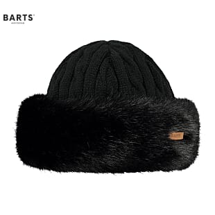 Barts W FUR CABLE BANDHAT, Heather Brown