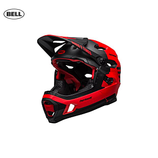 Bell SUPER DH SPHERICAL, Matte - Gloss Red - Black Fasthouse 21