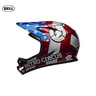 Bell SANCTION, Red - Silver - Blue NitroCircus 20