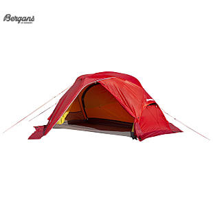Bergans HELIUM EXPEDITION DOME 2-PERSONS TENT, Red
