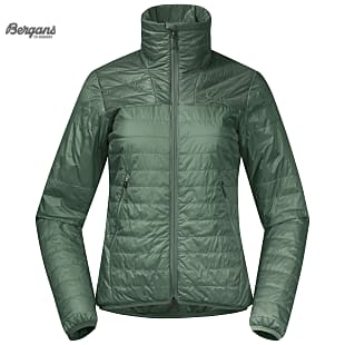 Bergans ROROS LIGHT INSULATED W JACKET, Misty Forest - Orion Blue