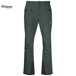 Bergans OPPDAL INSULATED M PANTS, Black - Solid Charcoal