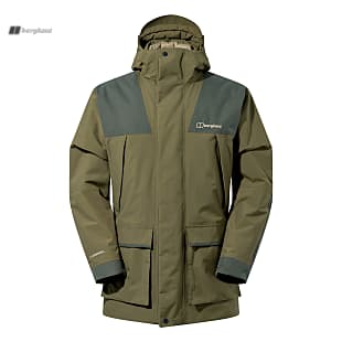 Berghaus M BRECCAN INSULATED PARKA, Olive Night - Forest Night