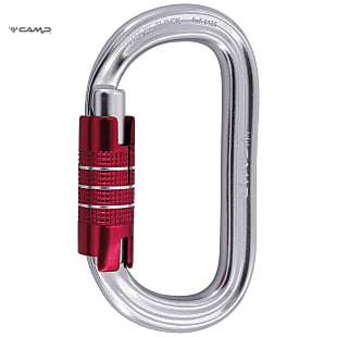 Camp OVAL XL 3LOCK, Silver - Red