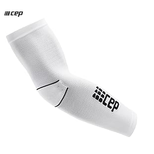 CEP COMPRESSION ARM SLEEVES L2, White - Black