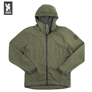 Chrome Industries M STORM SALUTE JACKET, Dusty Olive