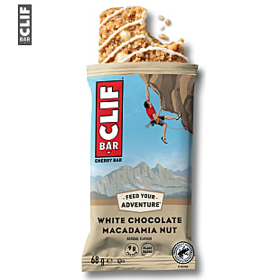 Clif Bar WHITE CHOCOLATE + MACADAMIA NUT ENERGY BAR, White Chocolate - Macadamia Nut