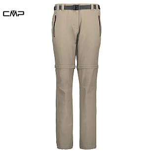 CMP W ZIP OFF PANT STRETCH POLYESTER, Corda