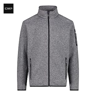 CMP M JACKET KNITTED II, Blue Ink - Storm