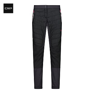 CMP W PANT IV, Antracite-Red Fluo