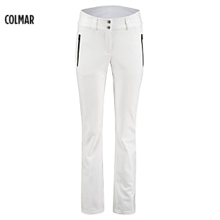 Colmar W COMFORT SOFTSHELL PANT, White - White
