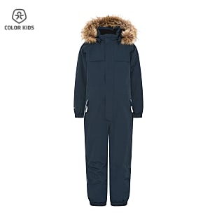 Color Kids KIDS COVERALL WITH FAKE FUR 3, Total Eclipse