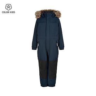 Color Kids KIDS COVERALL WITH FAKE FUR 1, Total Eclipse