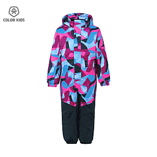 Color Kids KIDS COVERALL WITH FAKE FUR 2, Festival Fuchsia