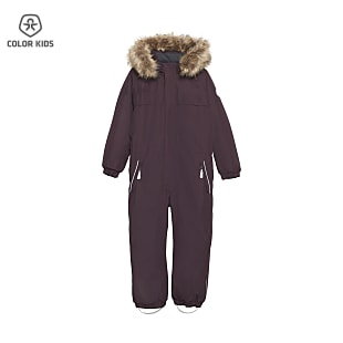 Color Kids KIDS COVERALL WITH FAKE FUR, Turbulence