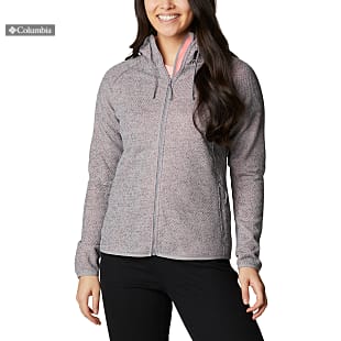 Columbia W PACIFIC POINT FULL ZIP HOODIE, Monument - Salmon