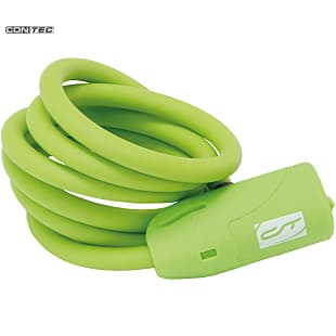 Contec NEOLOC SPIRAL CABLE LOCK, Neoyellow
