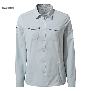 Craghoppers W NOSILIFE ADVENTURE II LONG-SLEEVED SHIRT, Mineral Blue