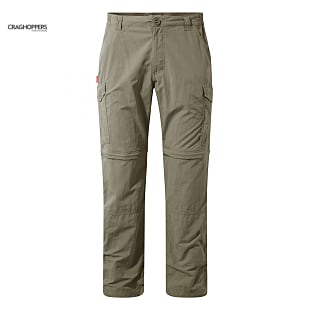 Craghoppers M NOSILIFE CONVERTIBLE II TROUSERS, Pebble