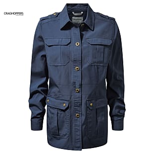 Craghoppers W NOSIDEFENCE ARIAH HEMDJACKE, Ombre Blue