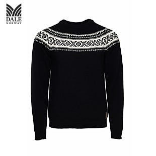 Dale of Norway M VAGSOY SWEATER, Black - Offwhite