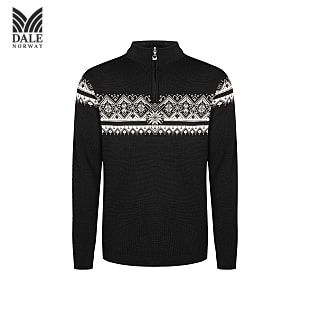 Dale of Norway M MORITZ SWEATER, Black - Offwhite - Dark Charcoal