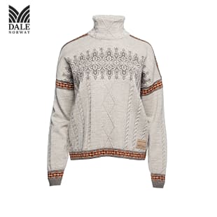 Dale of Norway W ASPOY SWEATER, Sand - Copper - Mountainstone