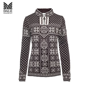 Dale of Norway W PEACE SWEATER, Black - Offwhite