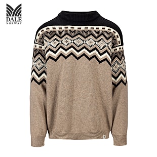 Dale of Norway M RANDABERG SWEATER, Dusty Green - Navy - Offwhite